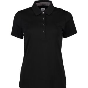 Seven Seas Interlock Polo Shirt S610, Dame Model, Sort, Str. 3xl