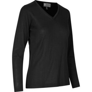 Business Pullover Dame Sort M
