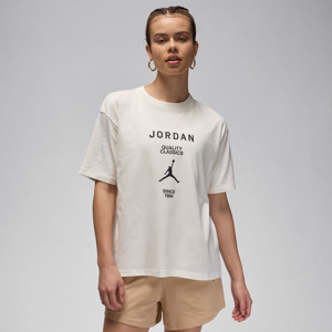 Jordan-kæreste-T-shirt til kvinder - hvid hvid XS (EU 32-34)