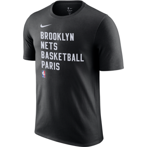 Brooklyn Nets Essential Nike Dri-FIT NBA-T-shirt til mænd - sort sort S