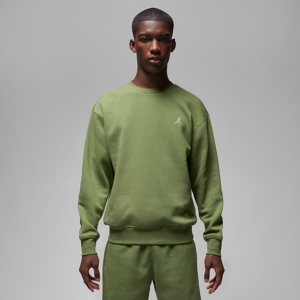 Jordan Brooklyn Fleece-sweatshirt med rund hals til mænd - grøn grøn XS