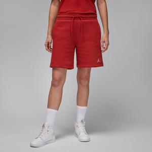 Jordan Brooklyn Fleece-shorts til kvinder - rød rød XL (EU 48-50)