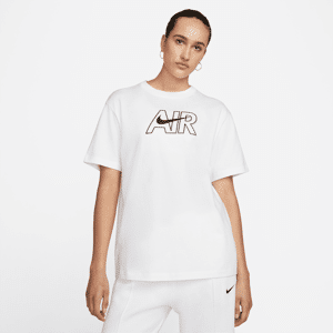 Nike Sportswear-T-shirt til kvinder - hvid hvid S (EU 36-38)