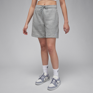 Jordan Brooklyn Fleece-shorts til kvinder - grå grå XS (EU 32-34)