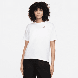 Jordan Essentials-T-shirt til kvinder - hvid hvid XL (EU 48-50)