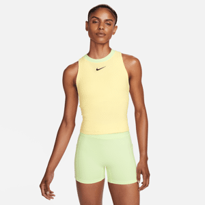 NikeCourt Slam Dri-FIT-tennistanktop til kvinder - gul gul XL (EU 48-50)