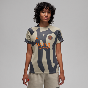 Paris Saint-Germain Academy Pro Third Nike Dri-FIT Pre-Match-fodboldtrøje til kvinder - brun brun XL (EU 48-50)