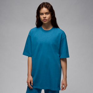 Oversized Jordan Essentials-T-shirt til kvinder - blå blå XS (EU 32-34)