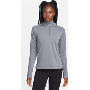 Nike Dri-FIT Pacer-pullover med 1/4 lynlås til kvinder - grå grå XS (EU 32-34)