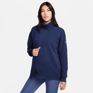 Nike (M)-vendbar pullover til kvinder (Maternity) - blå blå S (EU 36-38)