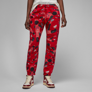Jordan Artist Series by Parker Duncan Brooklyn-fleecebukser til kvinder - rød rød XL (EU 48-50)