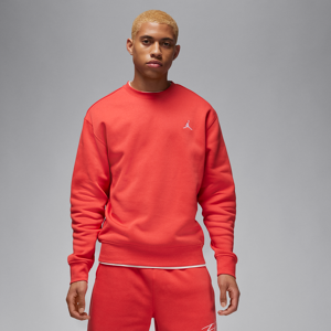 Jordan Brooklyn Fleece-sweatshirt med rund hals til mænd - rød rød XS