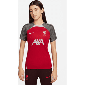 Maskinstrikket Liverpool FC Strike-Nike Dri-FIT-fodboldtrøje til kvinder - rød rød S (EU 36-38)