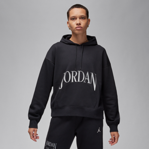 Jordan Brooklyn-pullover-hættetrøje i fleece til kvinder - sort sort L (EU 44-46)