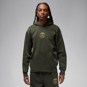 Nike Paris Saint-Germain Pullover-hættetrøje i fleece til mænd - grøn grøn XS