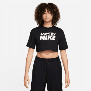 Kort Nike Sportswear-T-shirt til kvinder - sort sort XL (EU 48-50)