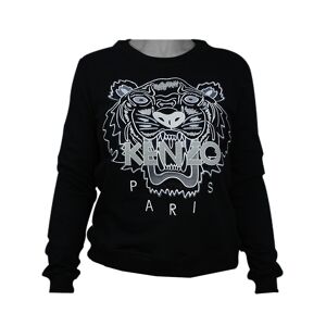 Kenzo Tiger Womans Sweatshirt Black/White XL