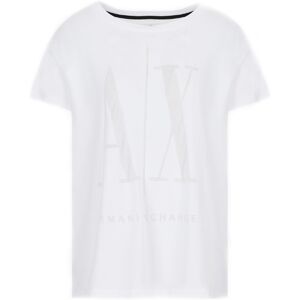 Giorgio Armani Exchange Icon Period Women T-Shirt White XL