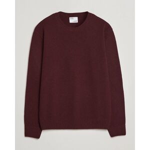 Colorful Standard Classic Merino Wool Crew Neck Oxblood Red men S Rød