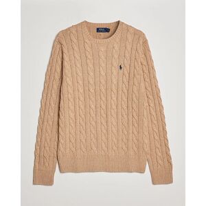 Polo Ralph Lauren Cotton Cable Pullover Camel Melange men XXL Beige