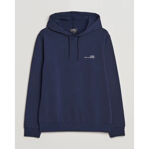 A.P.C. Item Hoodie Navy men S Blå