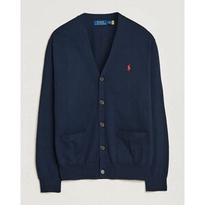 Polo Ralph Lauren Cotton Cardigan Hunter Navy men M Blå