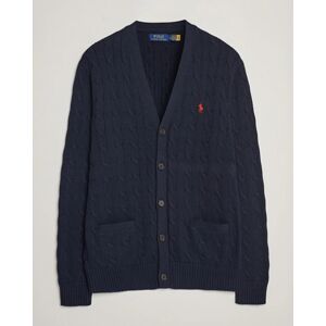 Polo Ralph Lauren Cotton Cable Cardigan Hunter Navy men M Blå