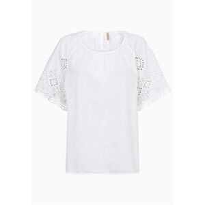 Soyaconcept Bluse med hulbroderi SC-Milly  Female  Hvid