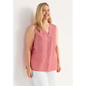 Cellbes of Sweden Hørbluse Premium med ærmeløst design Lo  Female  Rosa