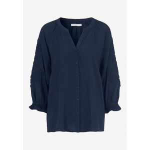 Cellbes of Sweden Bluse med broderi Emmy  Female  Marine