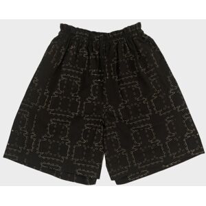 Henrik Vibskov Waybill Shorts Black Punched Boxes M