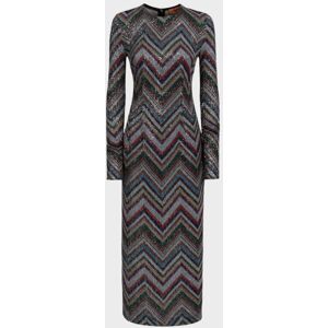 Missoni Zig Zag Glitter Dress Multicolour 42