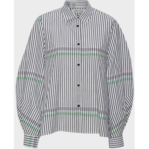 Henrik Vibskov Parcel Shirt Black/White Stripes XS