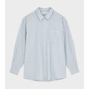 Skall Studio Edgar Shirt Blue/White Stripes 36