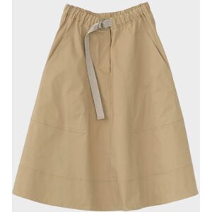 AF Agger Canvas Sun Skirt Beige 2