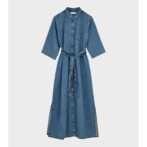 Skall Studio Beya Dress Washed Blue 38