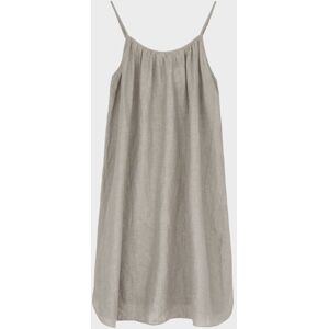 Aiayu Strap Dress Linen Grey XS