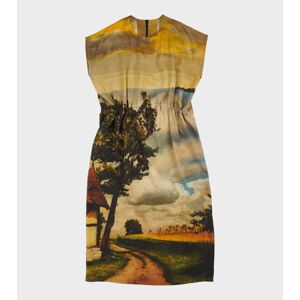 Anntian Simple Dress Digitalprinted Gots ONESIZE