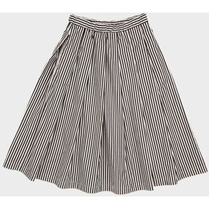 Comme des Garcons Girl Striped Skirt Black/White L