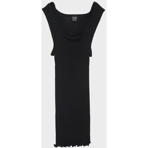 Oscalito Tank Top Silk Wool Rib Black 4