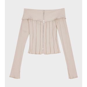 Kernemilk Cleo Cardigan Beige 1