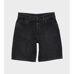 Acne Studios Loose Fit Denim Shorts Black 28