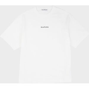 Acne Studios Boxy Logo T-shirt Optic White L