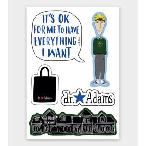 dr.Adams Albert Stickers ONESIZE