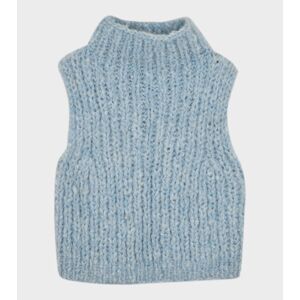 Cecilie Bahnsen Georgia Vest Grey Blue M/L