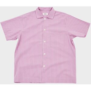 Tekla Pyjamas S/S Shirt Purple Pink Stripes M