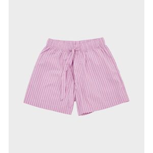 Tekla Pyjamas Shorts Purple Pink Stripes M