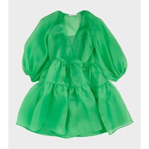 Cecilie Bahnsen Mirabelle Dress Emerald Green 8