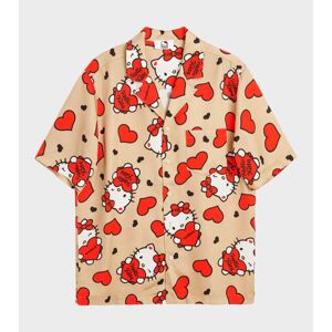 Soulland X Hello Kitty Orson Heart Shirt Beige S/M