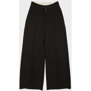 MM6 Maison Margiela Wide Legs Trousers Black 40